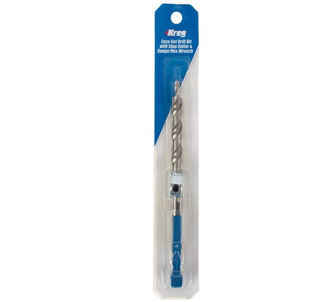Buy Kreg Easy-Set Drill Bit with Stop Collar & Gauge/Hex Wrench KPHA308 from Power Tool Services - Image 1 | Best Price