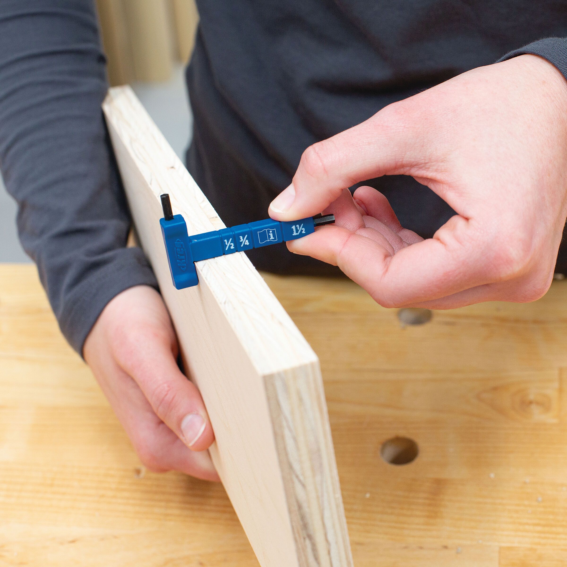 Buy Kreg Easy-Set Drill Bit with Stop Collar & Gauge/Hex Wrench KPHA308 from Power Tool Services - Image 5 | Best Price