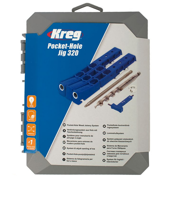 Buy Kreg Pocket Hole Jig 320 47pc Set KPHJ320 from Power Tool Services - Image 1 | Best Price