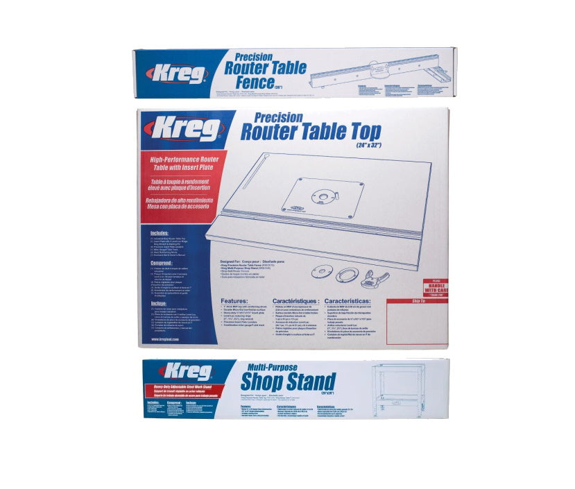 Kreg Precision Router Table System Whole Set (Prs1015+1025+1035) Power Tool Services
