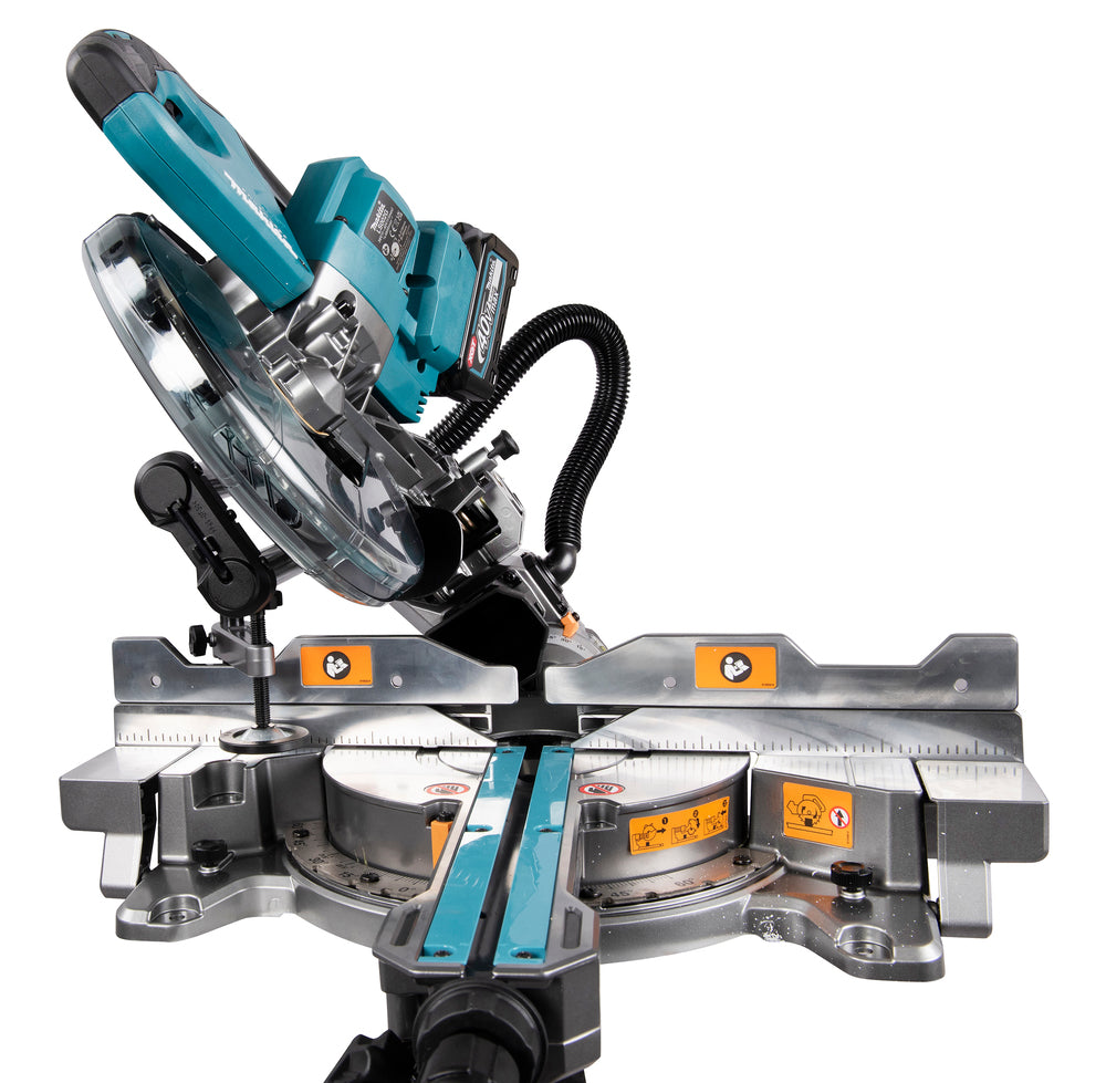 Makita 40V XGT Cordless 216mm Slide Compound Mitre Saw LS002GZ 7 - Power Tool Services
