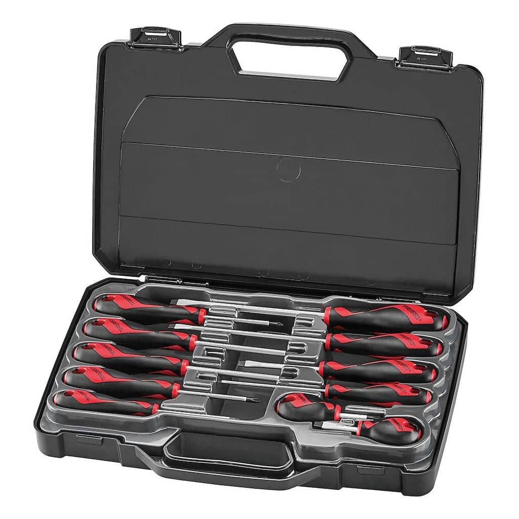 Buy Teng Tools 11pc Screwdriver Set in Carry Case from Power Tool Services - Image 1 | Best Price