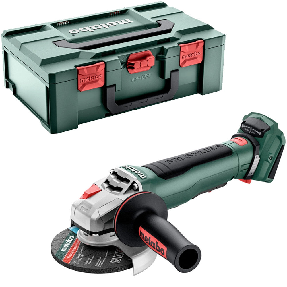 Metabo | Cordless Angle Grinder WPB 18 LT BL 11-125 QUICK | 613059840 - Power Tool Services