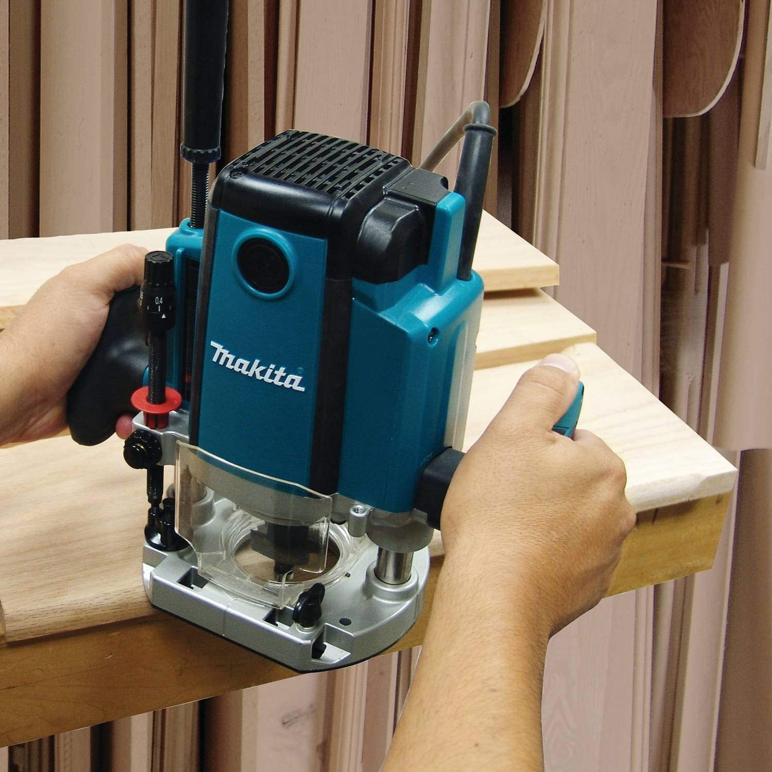 Buy Makita 12.7mm Plunge Router RP1800X from Power Tool Services - Image 6 | Best Price