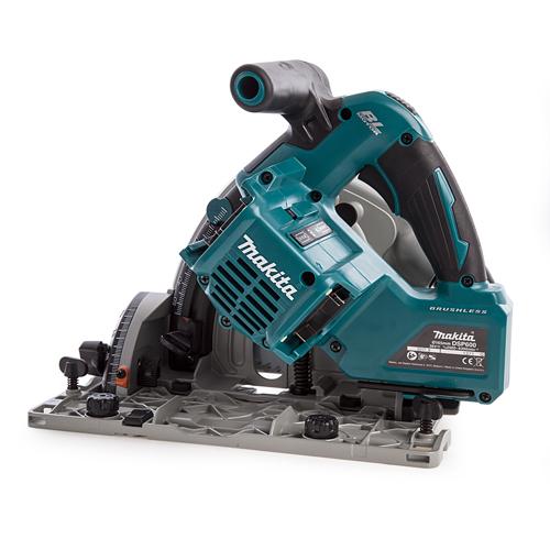 Buy Makita 18V+18V Cordless Brushless Plunge Saw DSP600J 165mm Solo from Power Tool Services - Image 5 | Best Price
