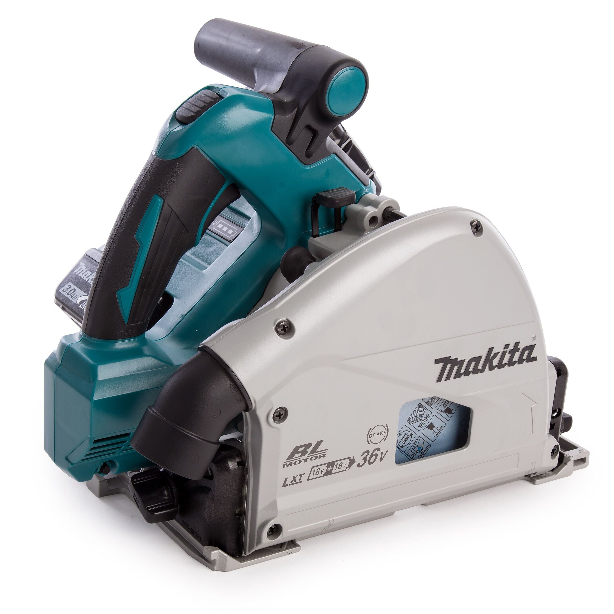Buy Makita 18V+18V Cordless Brushless Plunge Saw DSP600J 165mm Solo from Power Tool Services - Image 2 | Best Price