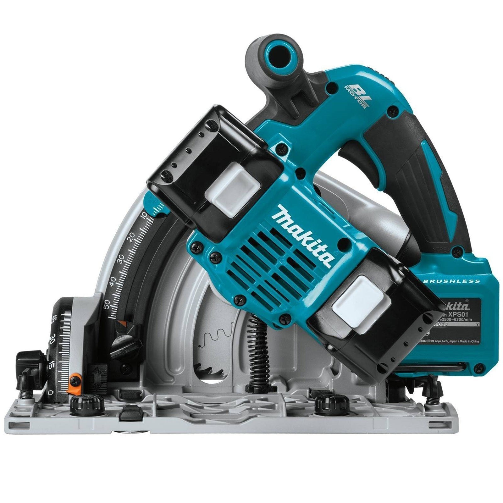 Buy Makita 18V+18V Cordless Brushless Plunge Saw DSP600J 165mm Solo from Power Tool Services - Image 6 | Best Price