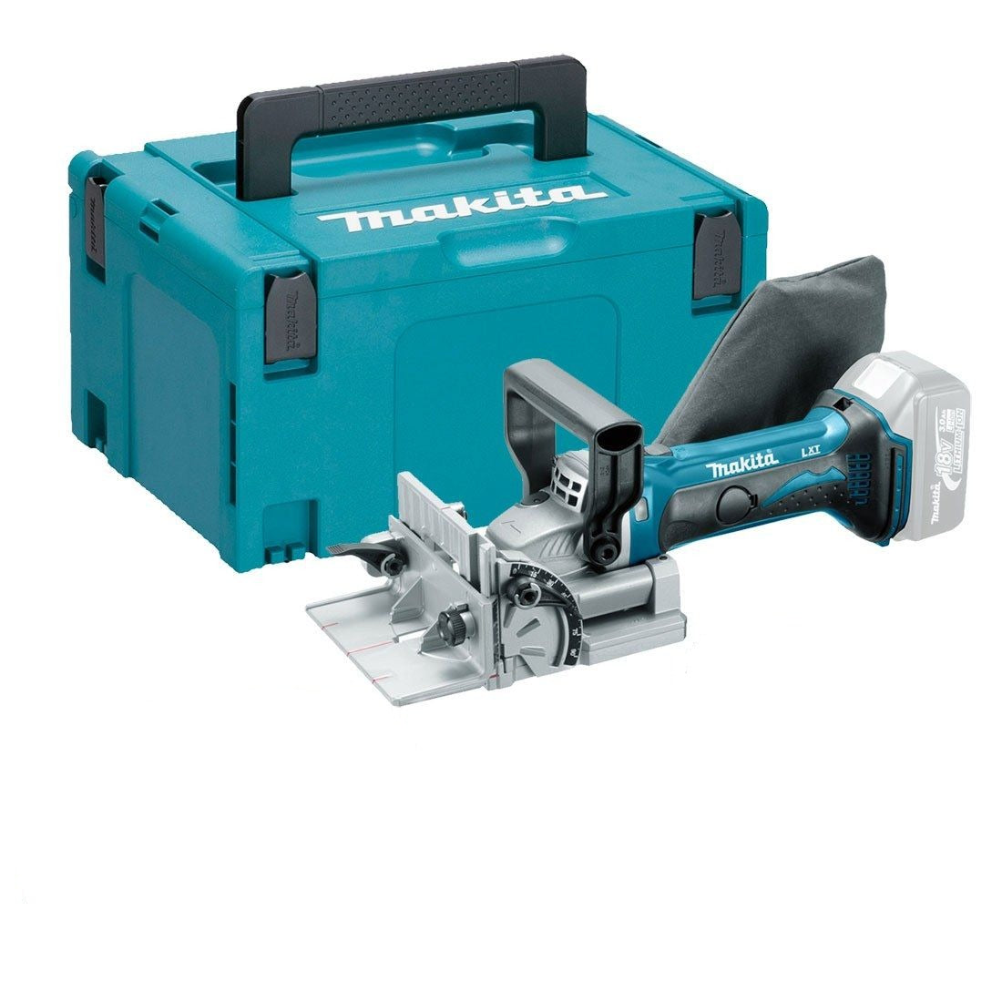 Buy Makita 18V Cordless Biscuit Joiner DPJ180ZJ Solo from Power Tool Services - Image 1 | Best Price