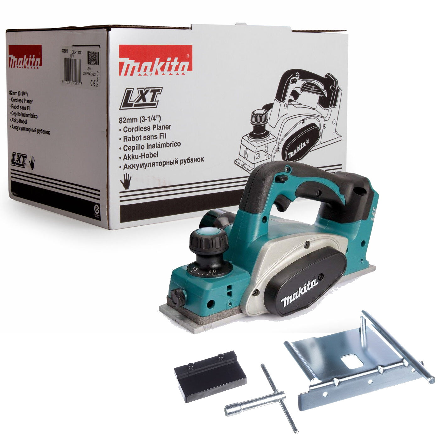 Buy Makita 18V Cordless Planer DKP180Z Solo from Power Tool Services - Image 1 | Best Price