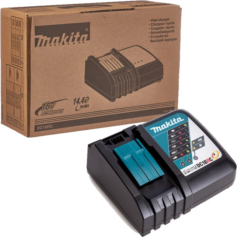 Buy Makita 18v Battery Charger Li-Ion DC18RC from Power Tool Services - Image 1 | Best Price