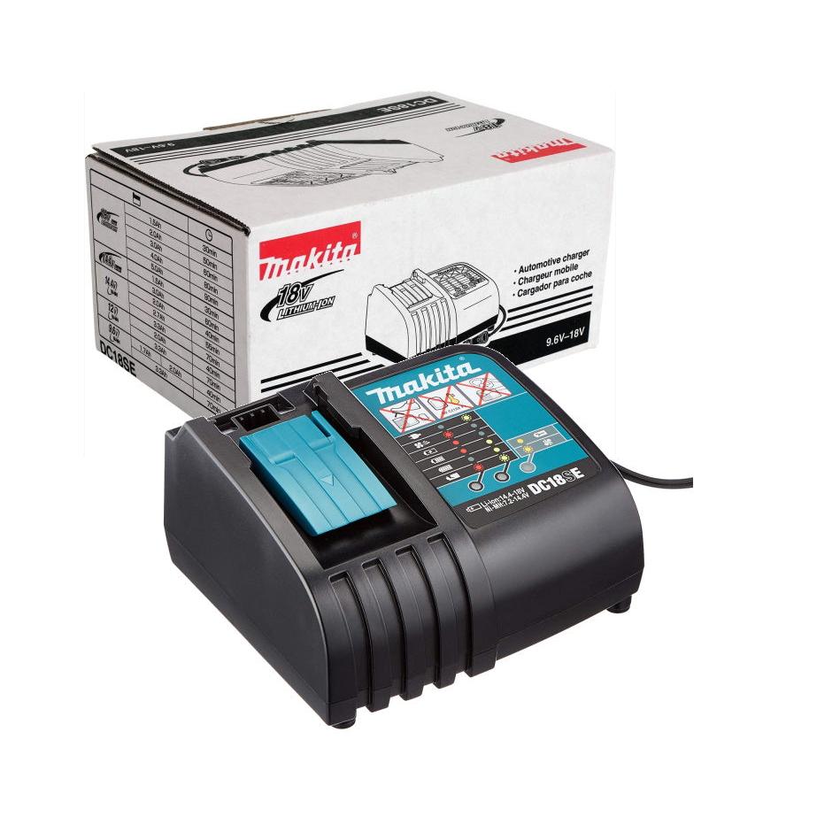 Buy Makita 18v Car Battery Charger Li-Ion DC18SE from Power Tool Services - Image 1 | Best Price