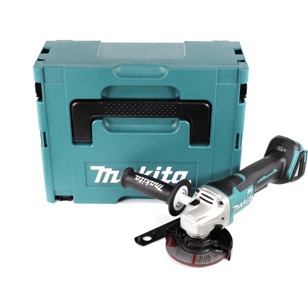 Buy Makita 18v Cordless Brushless Angle Grinder DGA458ZK 115mm Solo from Power Tool Services - Image 1 | Best Price
