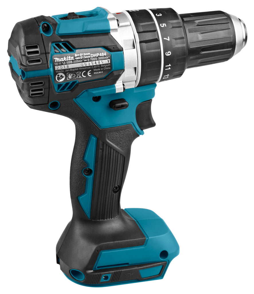 Buy Makita 18v Cordless LXT Brushless Drill DHP484ZJ Solo from Power Tool Services - Image 2 | Best Price