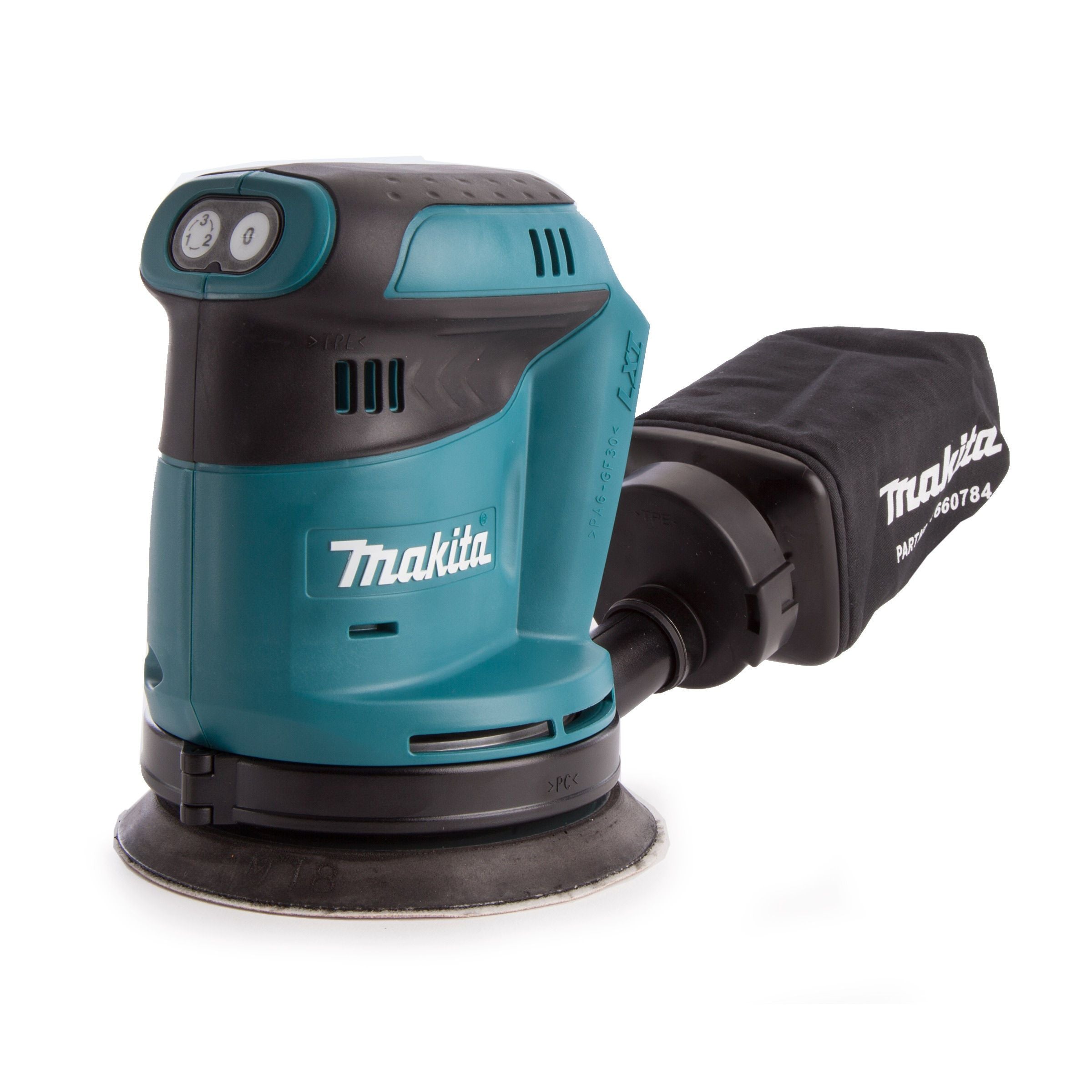 Buy Makita 18v Cordless Orbital Sander DBO180Z Solo from Power Tool Services - Image 2 | Best Price