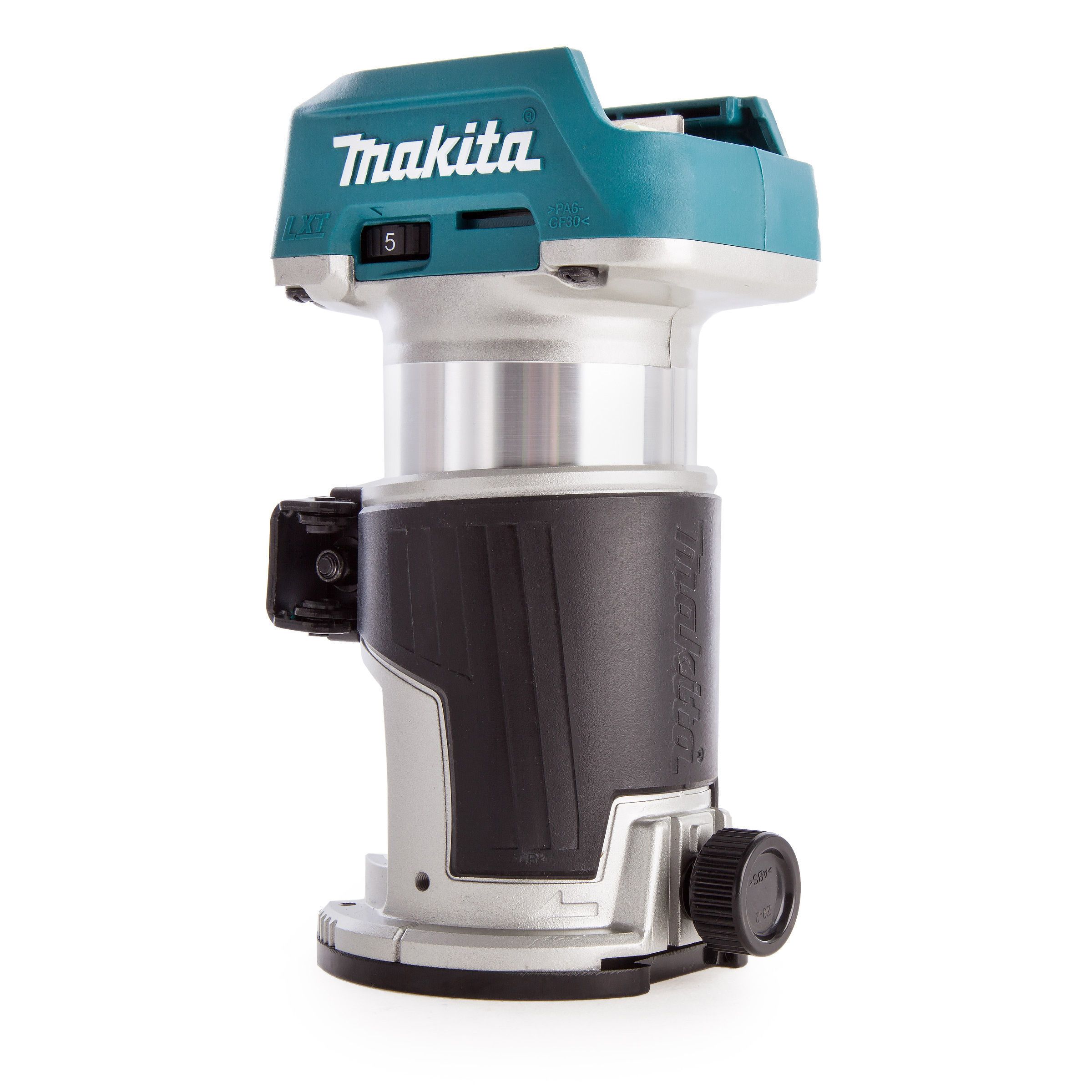 Buy Makita 18v Cordless Router Laminate Trimmer Kit DRT50ZJX2 Solo from Power Tool Services - Image 6 | Best Price