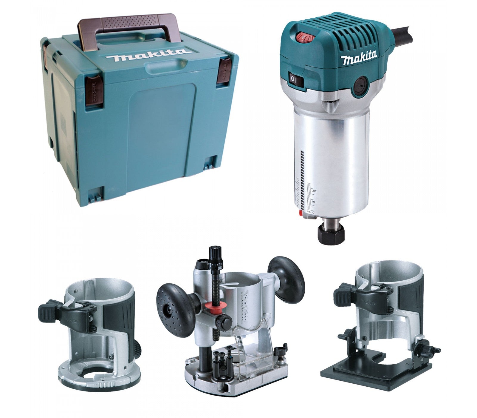 Buy Makita 6.35mm Trimmer Kit RT0700CX2 from Power Tool Services - Image 3 | Best Price