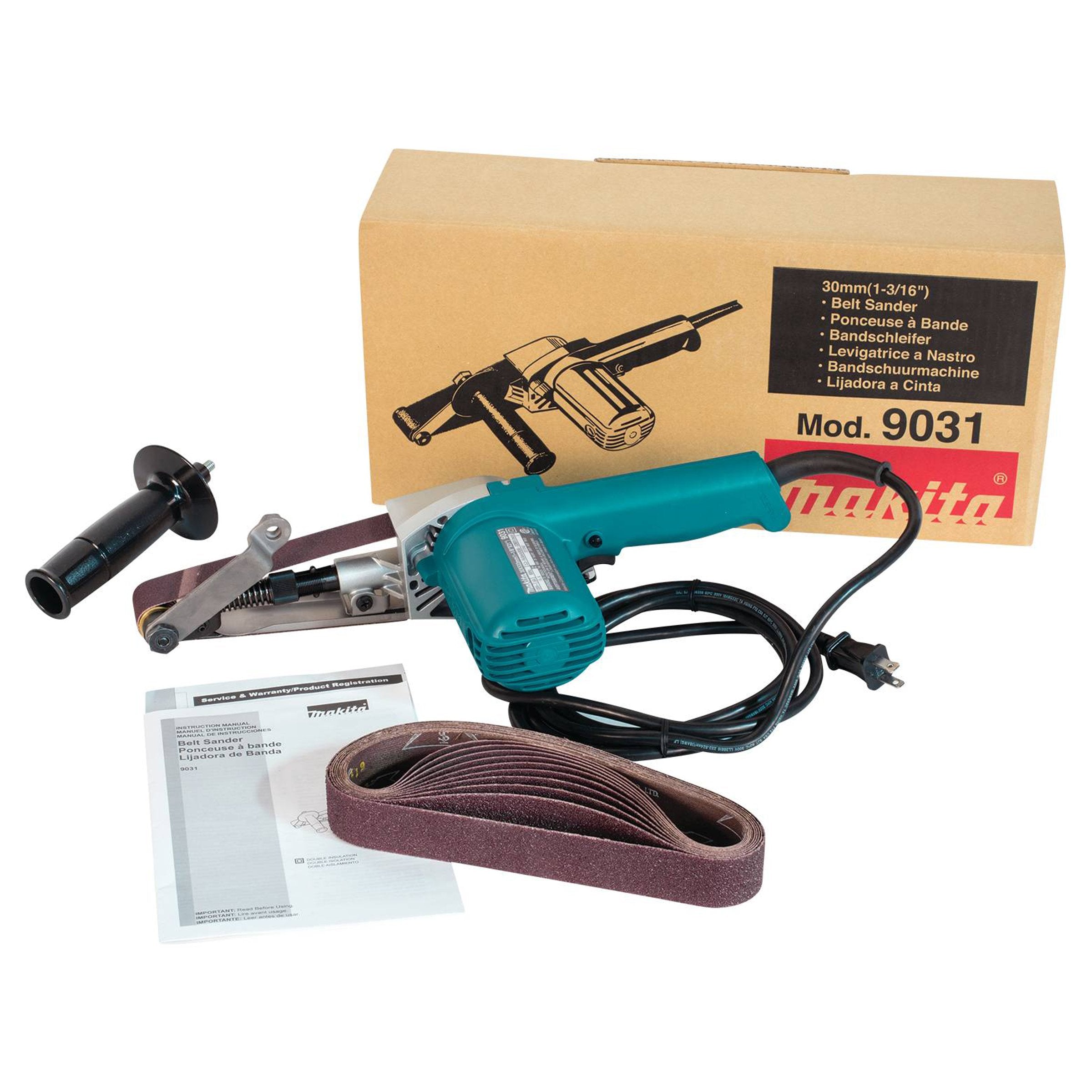 Buy Makita Belt Sander 30Mm 9031 from Power Tool Services - Image 1 | Best Price