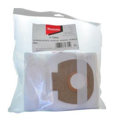 Buy Makita Fleece Vacuum Bags for VC2512L / VC3011L P-72899 ( 5 Pack ) from Power Tool Services - Image 1 | Best Price