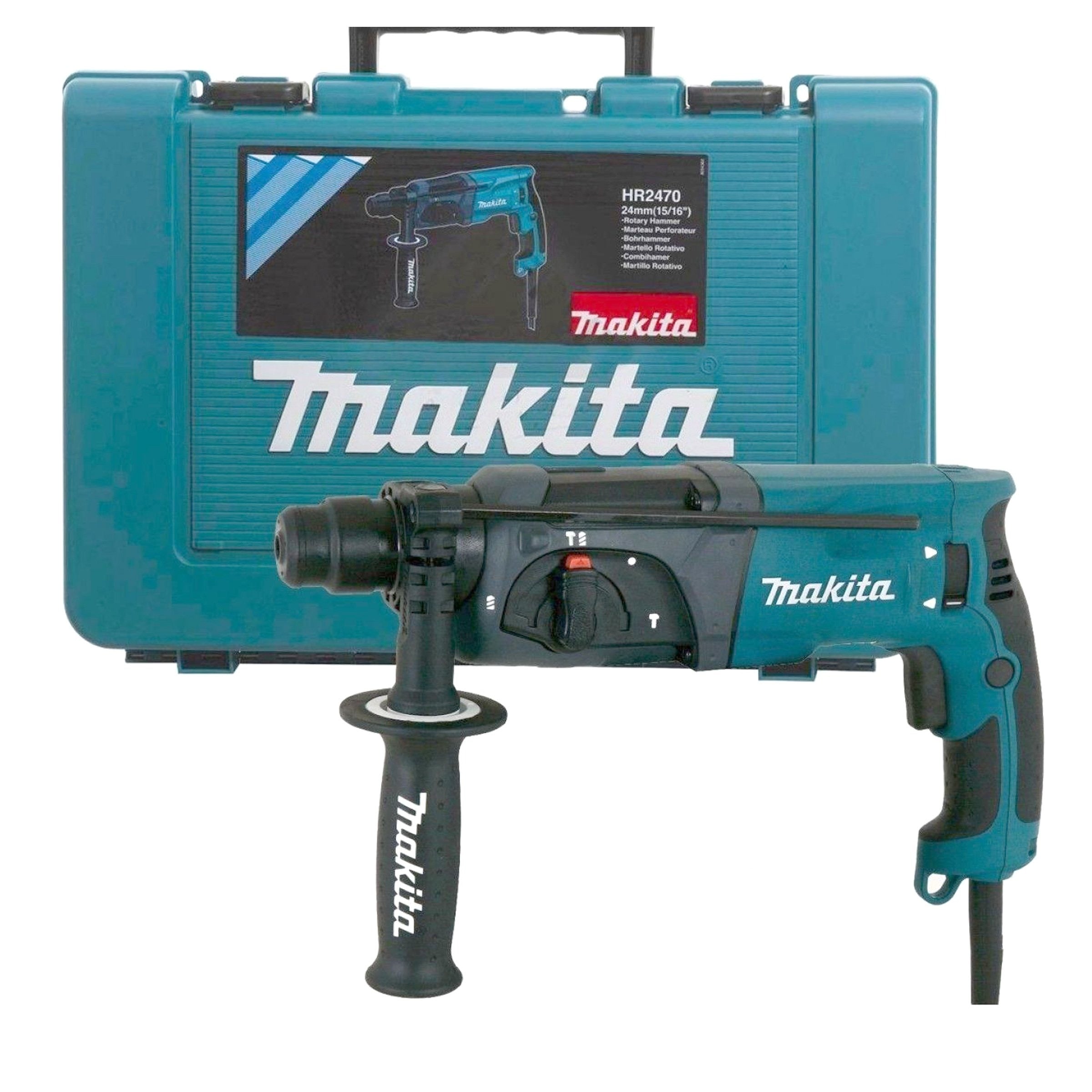 Buy Makita Rotary Hammer Drill HR2470 from Power Tool Services - Image 1 | Best Price