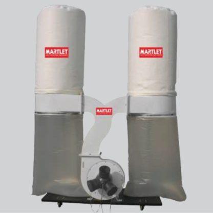 Martlet MM300DET Dust Collector Dual Bag Power Tool Services