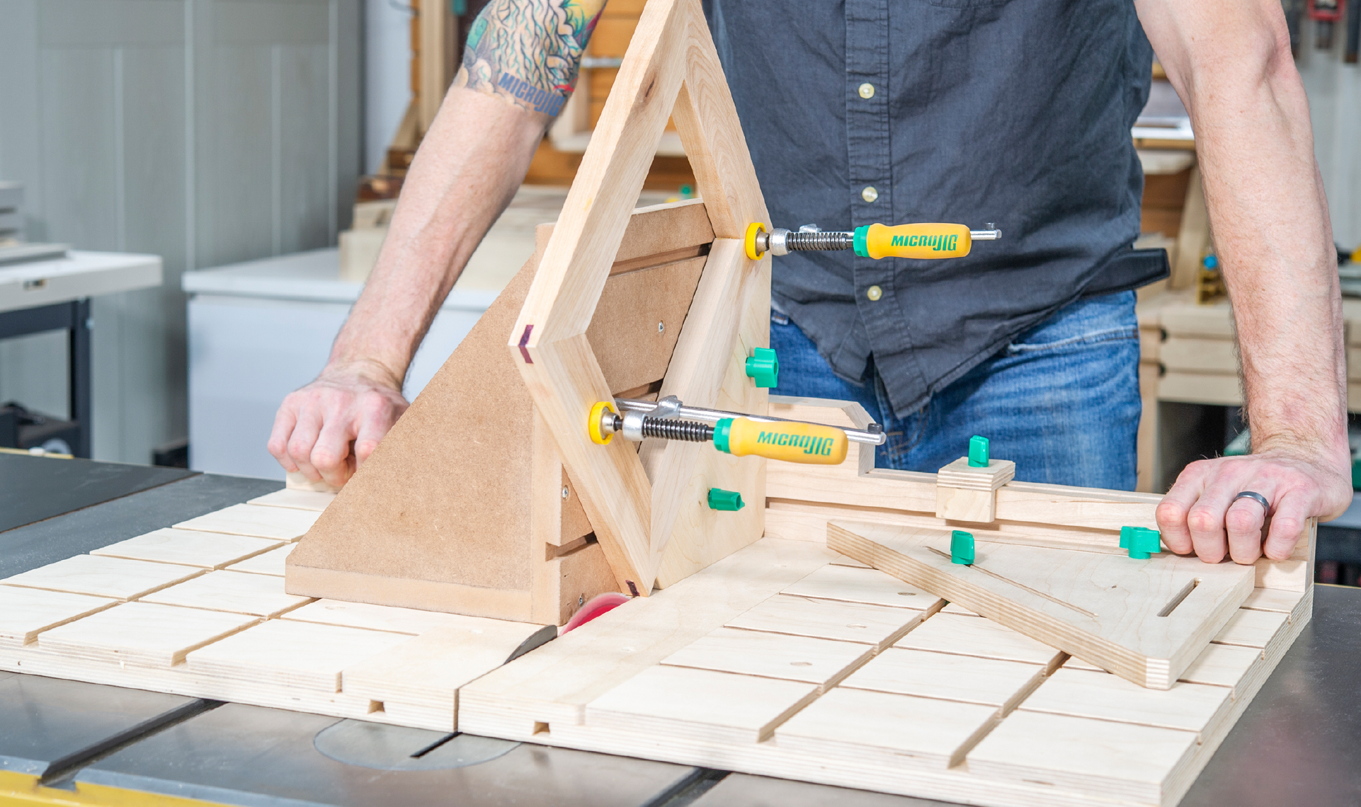 Buy Microjig Dovetail Track Hardware Variety 2.0 (8-pack) from Power Tool Services - Image 7 | Best Price