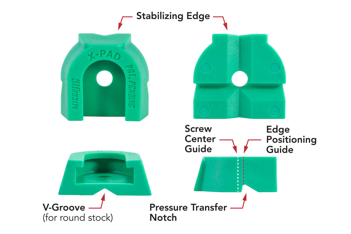 Buy Microjig Matchfit X-PAD (4-pack) X-PAD-K4 from Power Tool Services - Image 4 | Best Price