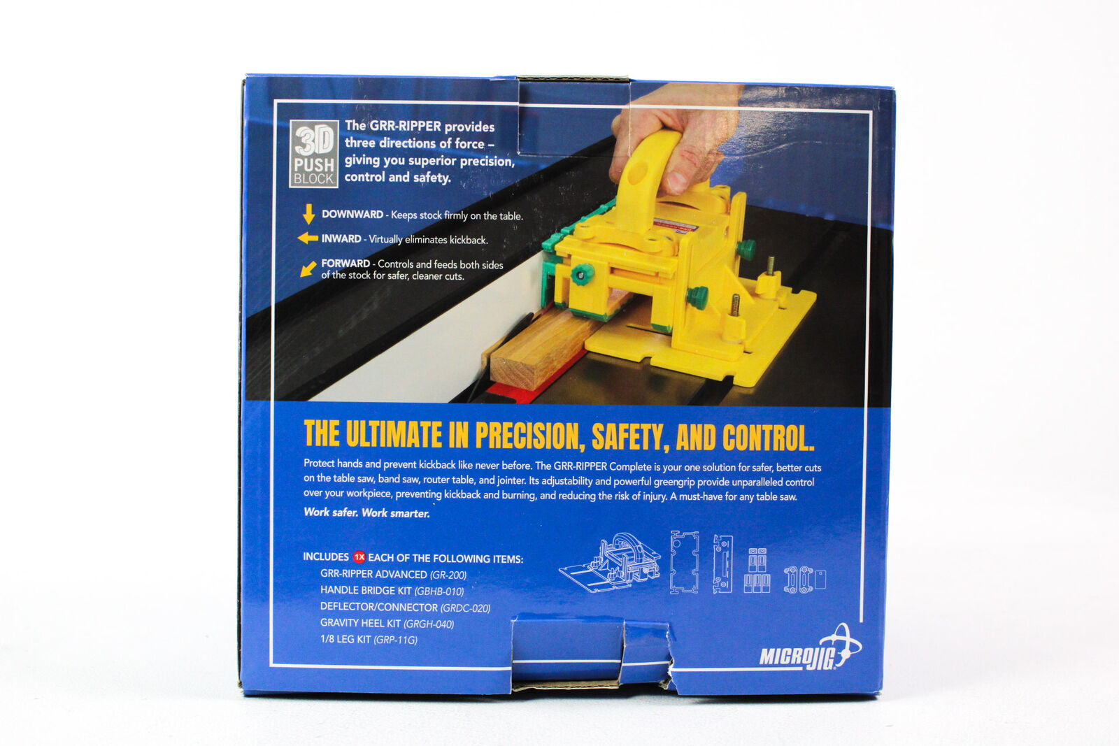 Buy Microjig Pushblock System Grr-Ripper 3D Complete GR-281 from Power Tool Services - Image 3 | Best Price