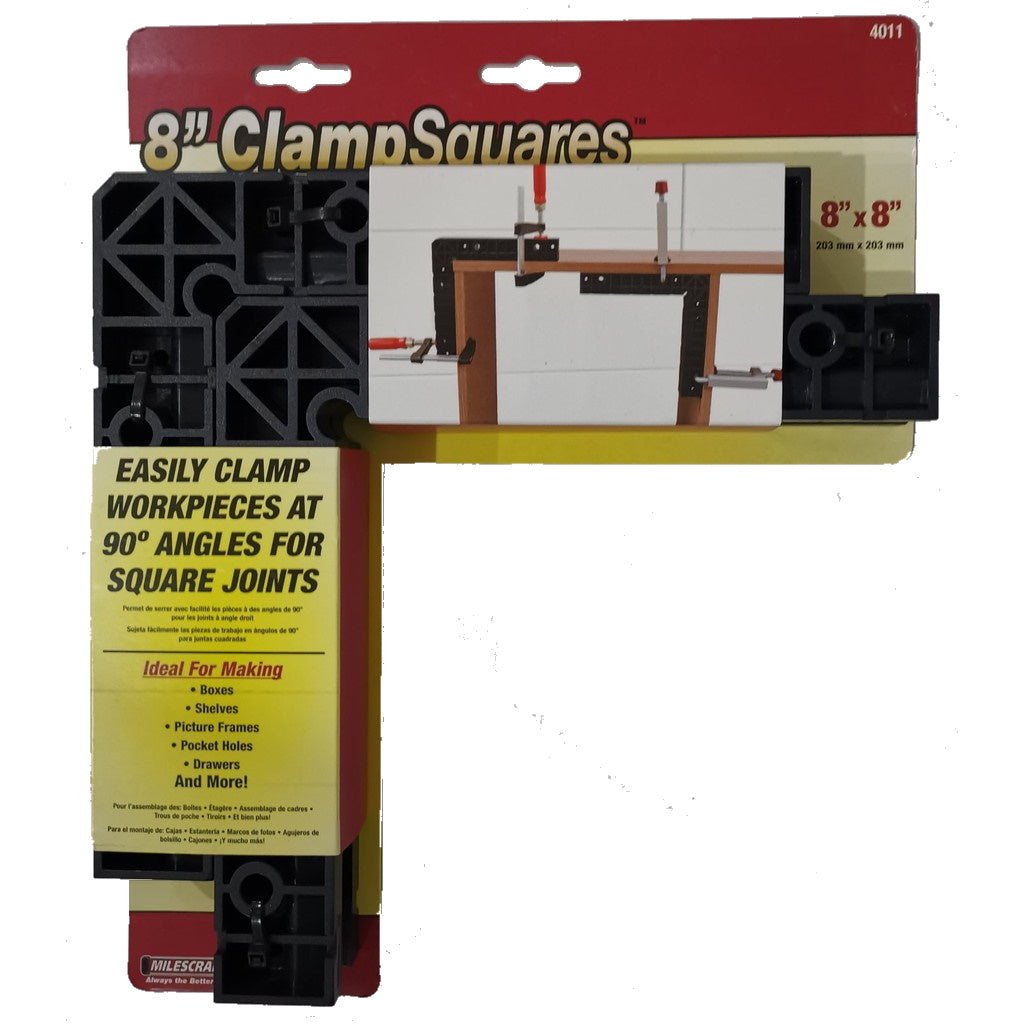 Buy MilesCraft 8" Clamp Squares 4011 from Power Tool Services - Image 1 | Best Price