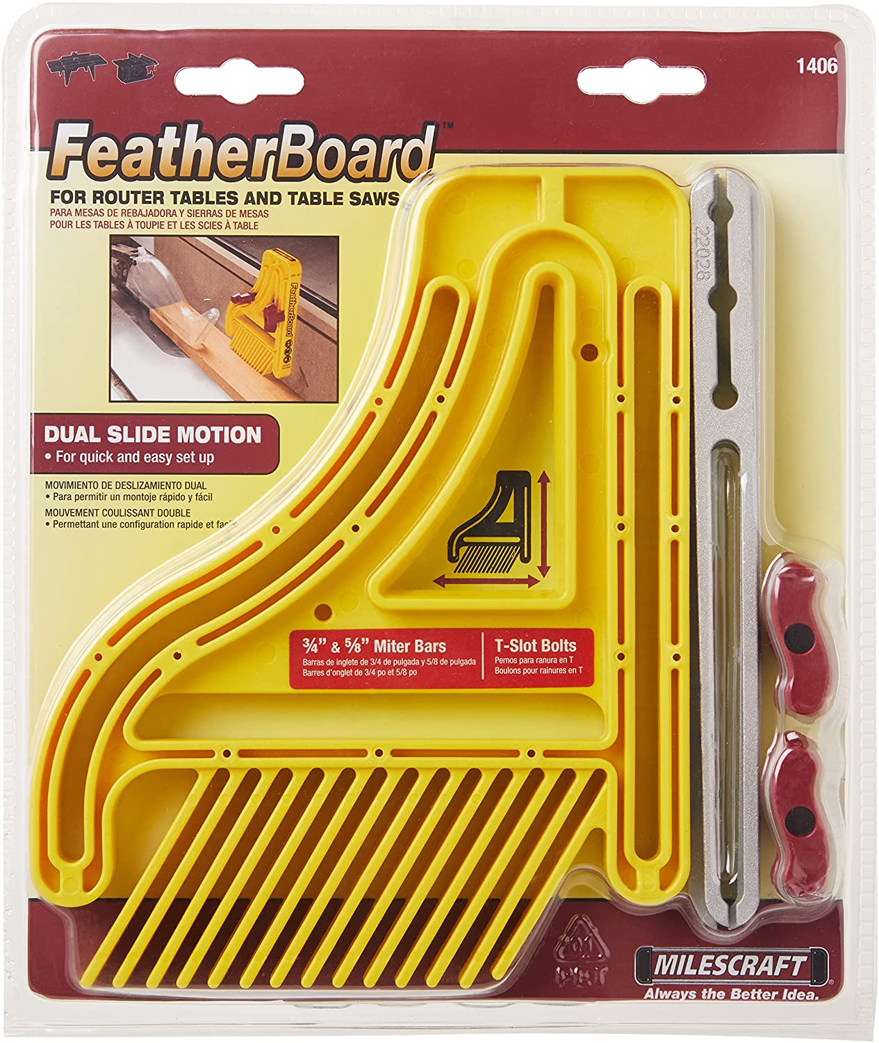 Buy MilesCraft Featherboard 1406 from Power Tool Services - Image 1 | Best Price