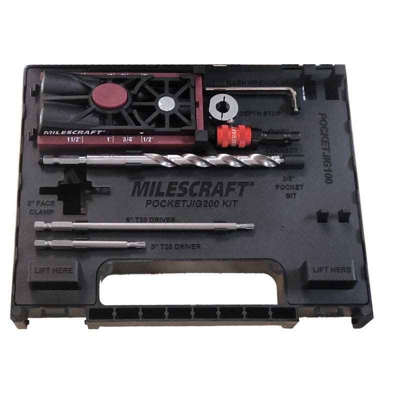 Buy Milescraft Pocket Jig 200 Pocket Hole Jig Kit 1325 from Power Tool Services - Image 6 | Best Price