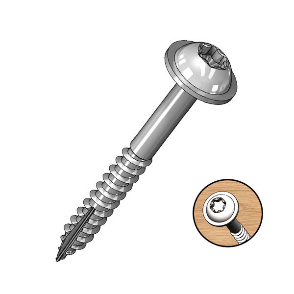 Milescraft | Pocket Screws 1.25" Fine 100Pc