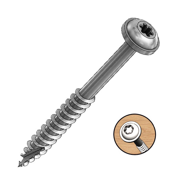 Milescraft | Pocket Screws HD 2.5" 64mm 35Pc