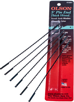 Buy Olson Scroll Saw Bl.7tpi W/pins 6/pack SSB41001 from Power Tool Services - Image 2 | Best Price