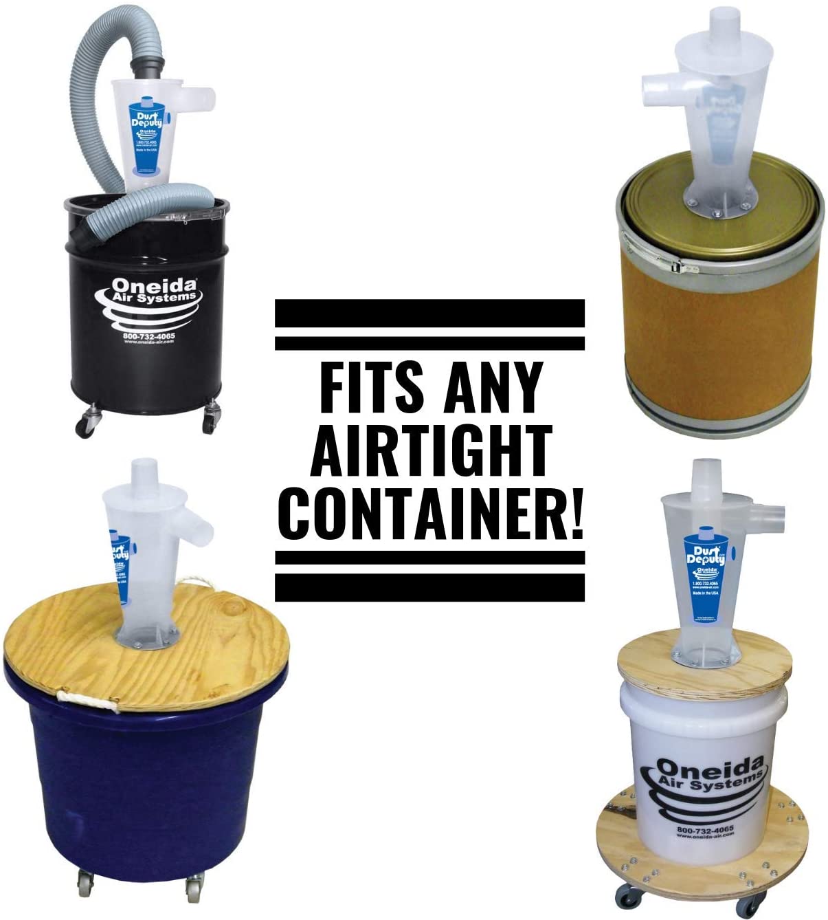 Buy Oneida Dust Deputy Anti-Static Cyclone Separator (Dust Deputy DIY) from Power Tool Services - Image 6 | Best Price