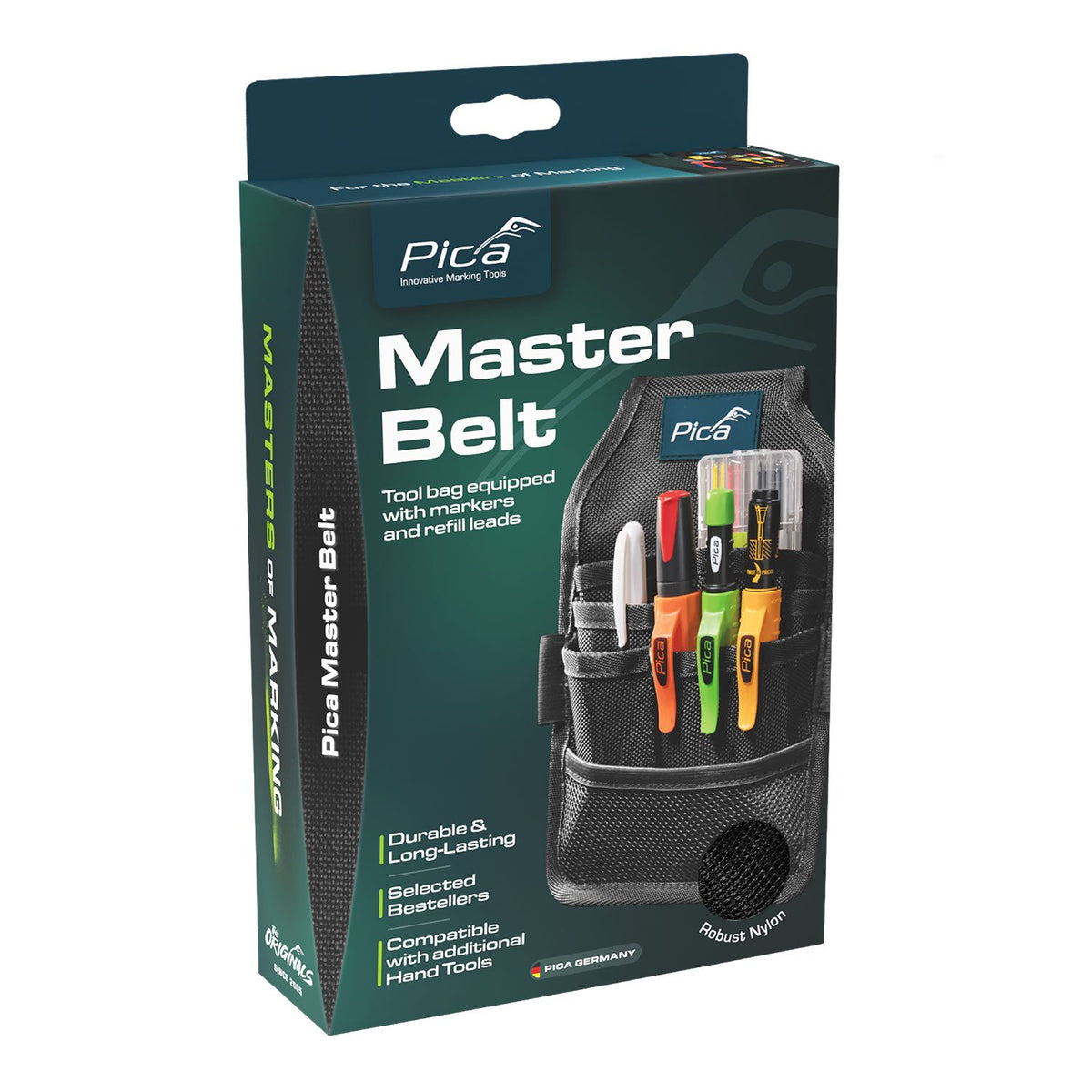 Pica Master Belt Toobag C/w Markers & Refill Leads
