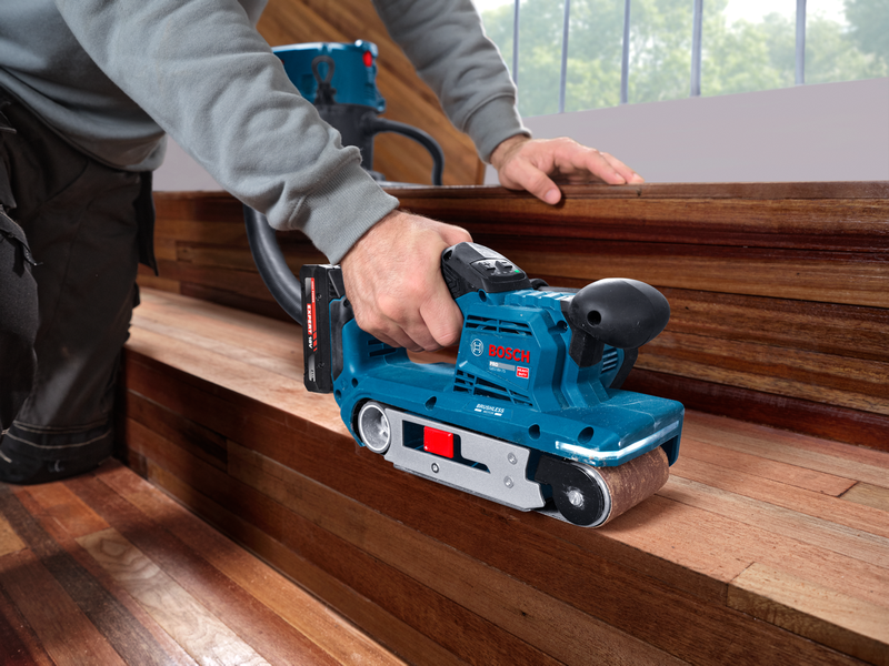 Bosch Professional Cordless Belt Sander GBS 18V-75 06012C2080 - Power Tool Services
