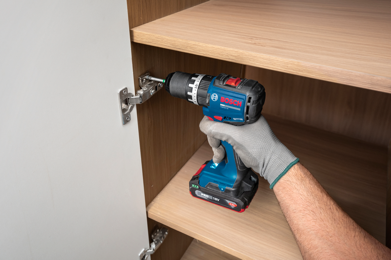 Bosch Professional Cordless Impact Drill GSB 18V-52 (2 x 2.0Ah) Kit 06019S01KF 5 - Power Tool Services