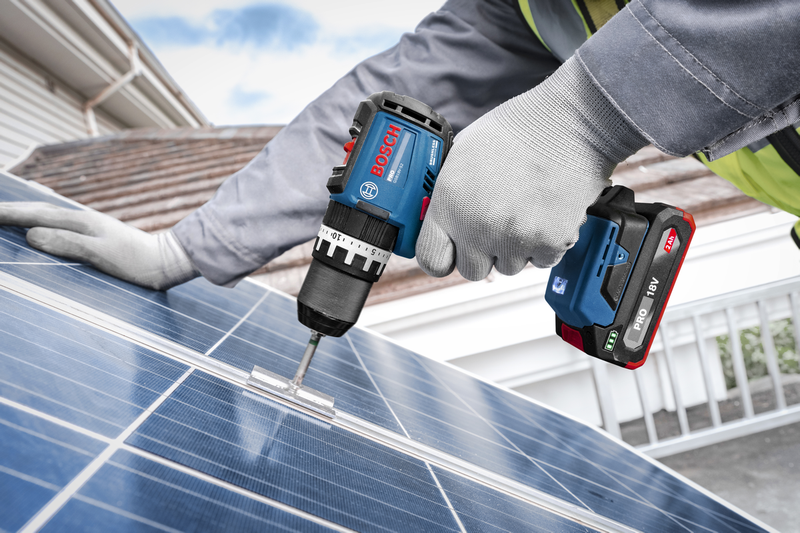 Bosch Professional Cordless Impact Drill GSB 18V-52 (2 x 2.0Ah) + Charger 06019S01K9 7 - Power Tool Services
