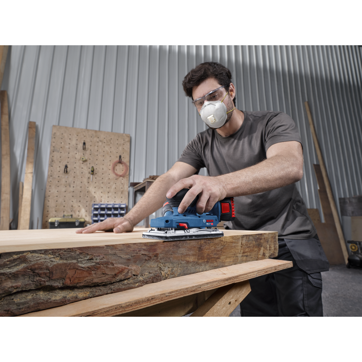 Bosch Professional Orbital Sander GSS 18V-18 06019R7000 11 - Power Tool Services