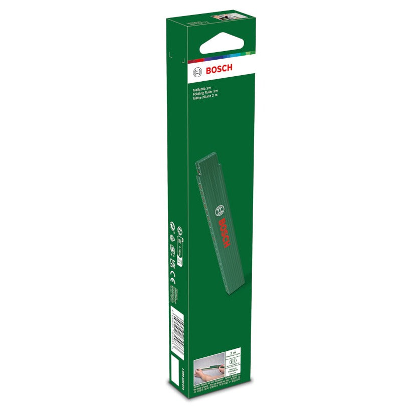 Buy Bosch DIY Folding Ruler 2m 1600A02ET4 from Power Tool Services - Image 1 | Best Price