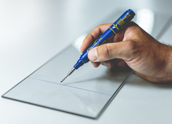 Pica Ink Deep Hole Marker PICA150/40 Red Power Tool Services