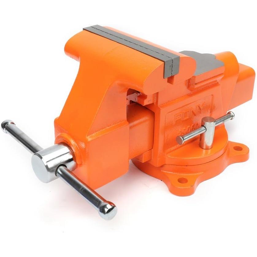 Buy Pony 6' Heavy-Duty Workshopbench Vise Swivel Base AC29060 from Power Tool Services - Image 1 | Best Price