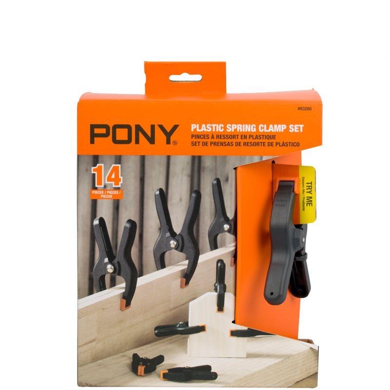 Buy Pony Jorgensen 14pc Spring Clamp Set from Power Tool Services - Image 1 | Best Price