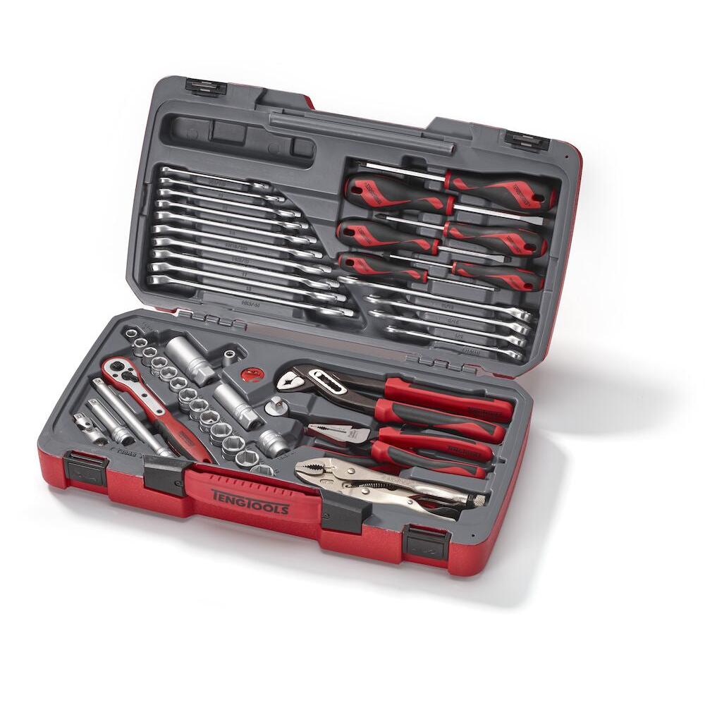 Buy Teng Tools 48PC 3/8" Drive Tool Set (Metric/AF) from Power Tool Services - Image 1 | Best Price