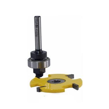 Buy Pro-Tech 4Mm 4 Lip Biscuit Groove Bit KP7004 from Power Tool Services - Image 1 | Best Price