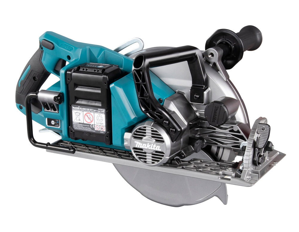 Makita 40V XGT Cordless 260mm Rear Handle Circular Saw RS002GZ 4 - Power Tool Services