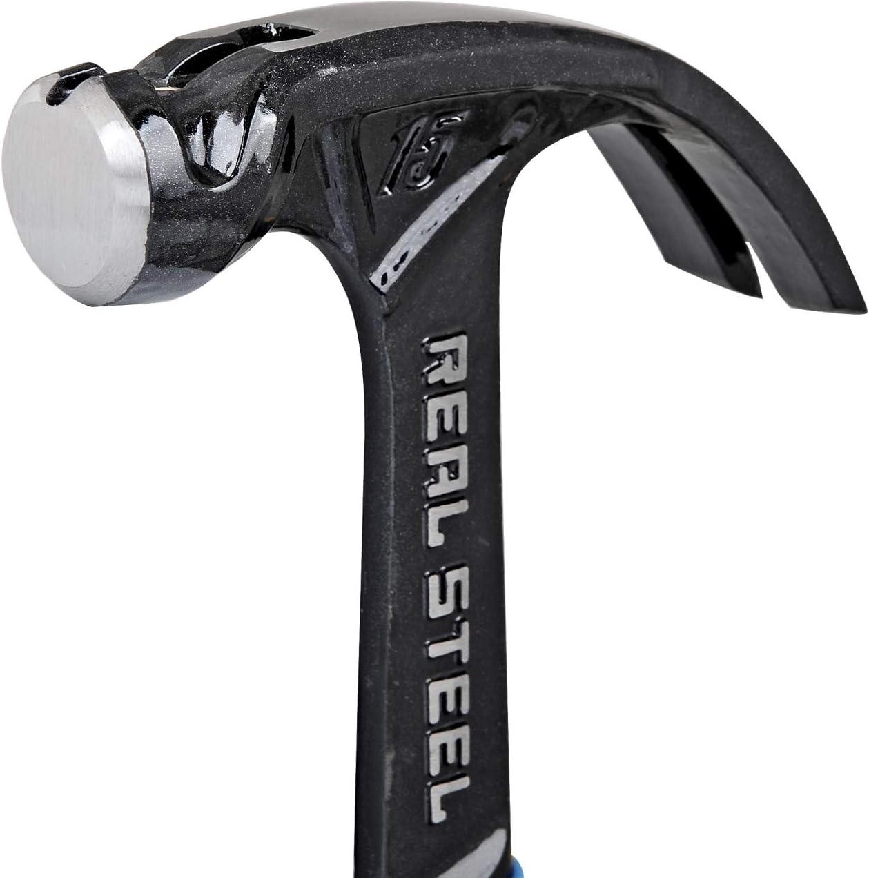 Real Steel Hammer Claw Curved 425g 15oz All Steel Handle Real Steel RSH0516 Power Tool Services