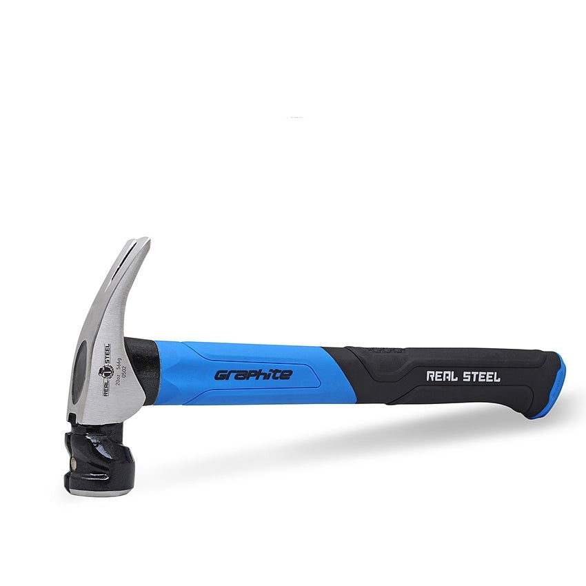 Real Steel Hammer Claw Rip 570g 20oz Graph. Handle RSH0502 Power Tool Services