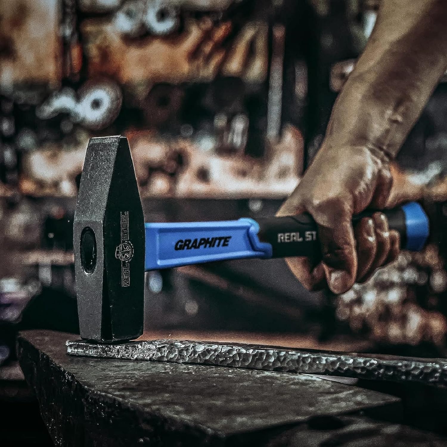 Real Steel Hammer Machinist 100g 3.5oz Graph. Handle Real Steel RSH0550 Power Tool Services