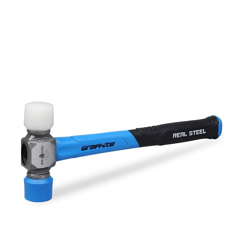 Real Steel Hammer Mallet D/head 350g 12oz Graph. Handle RSH0313 Power Tool Services